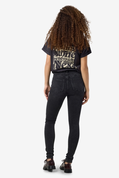 Noisy may nmcallie hw skinny jean vi481bl fwd